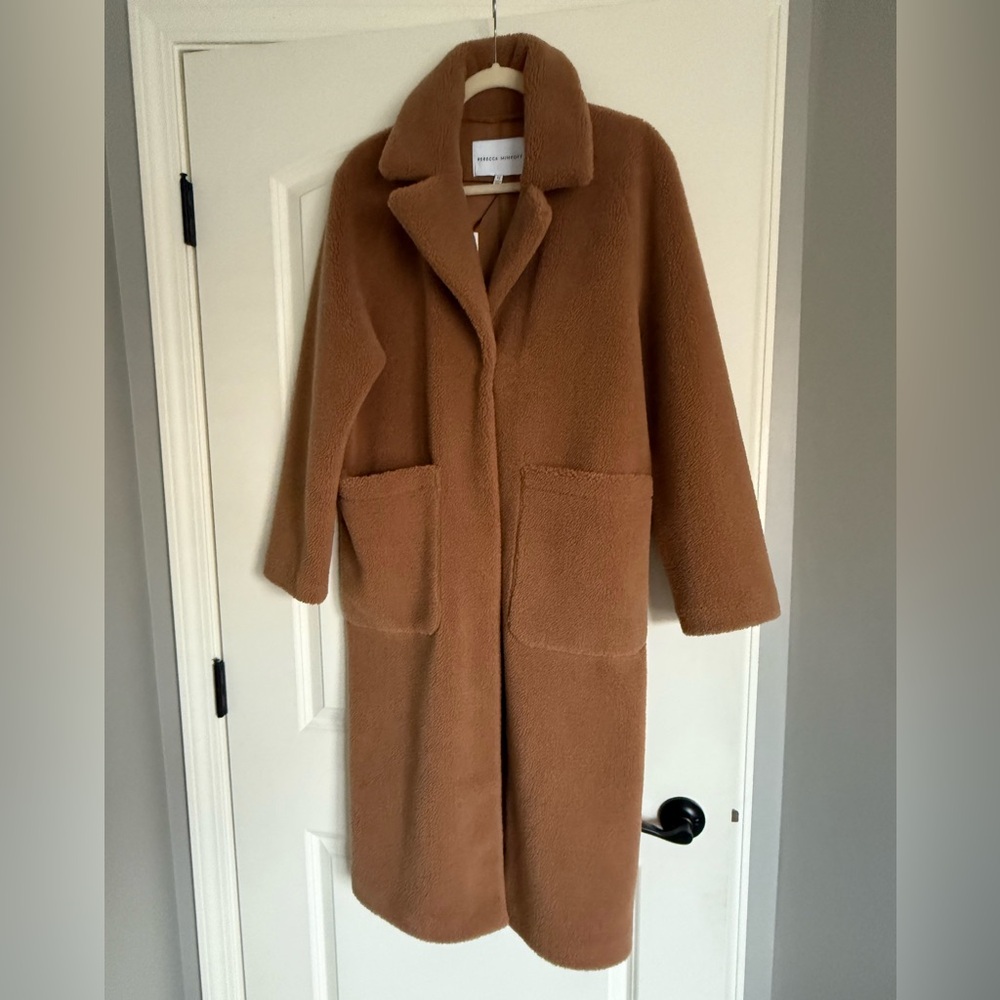 Rebecca Minkoff Vegan Oversized Teddy Coat
